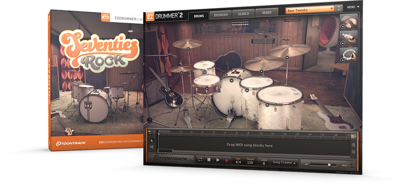 Toontrack Seventies Rock EZX Expansion Pack