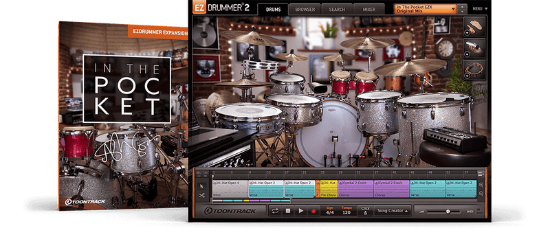 Toontrack In The Pocket EZX Expansion Pack