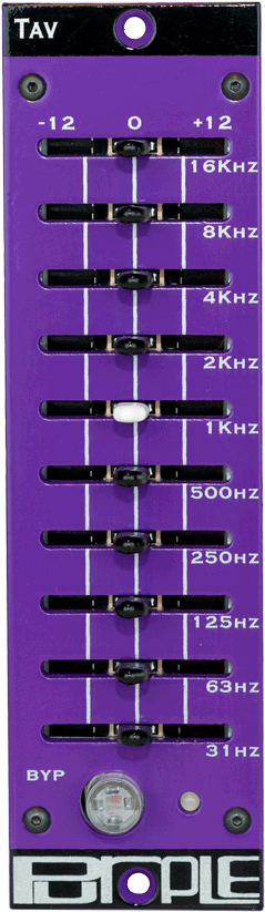 Purple Audio 5E2 Tav 500 Series Graphic EQ