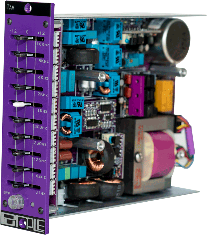 Purple Audio 5E2 Tav 500 Series Graphic EQ