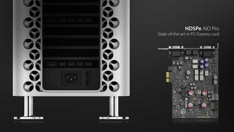 RME HDSPe AIO Pro 30-Channel PCIe Audio Interface