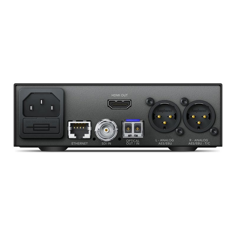 Blackmagic Teranex Mini Converter - Optical to HDMI 12G