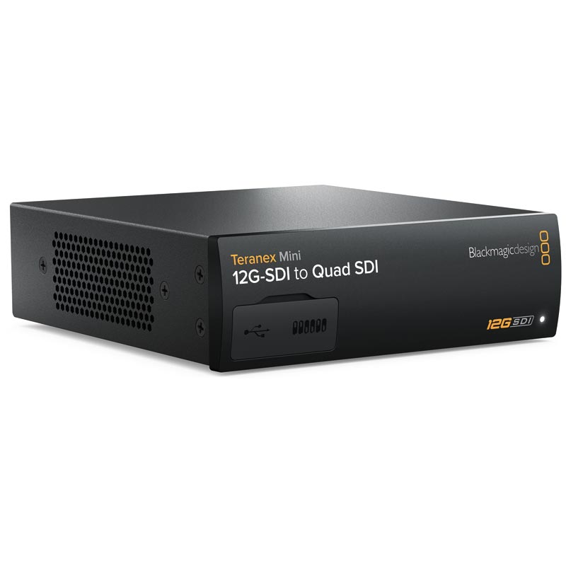Blackmagic Teranex Mini Converter - 12G-SDI to Quad SDI