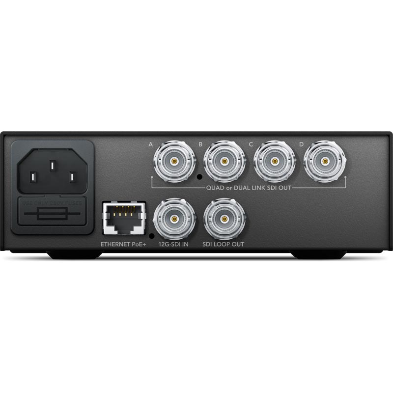 Blackmagic Teranex Mini Converter - 12G-SDI to Quad SDI