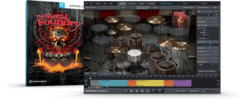 Toontrack The Metal Foundry SDX Expansion Pack