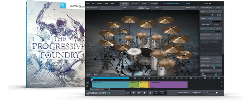 Toontrack The Progressive Foundry SDX