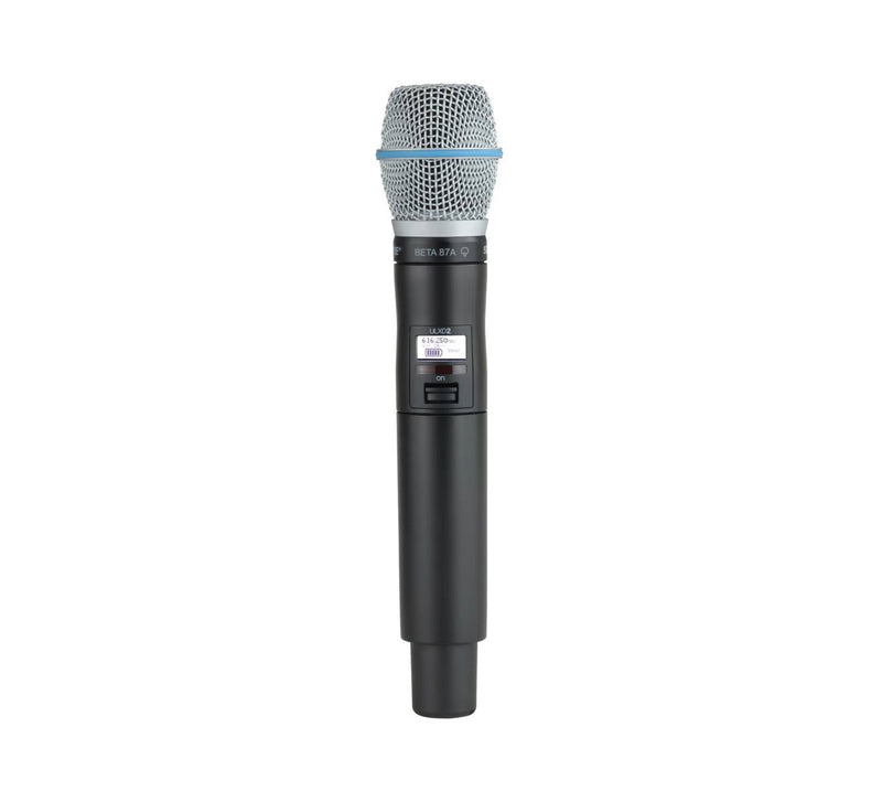 Shure ULXD2/B87A Digital Handheld TX with Beta 87A Capsule