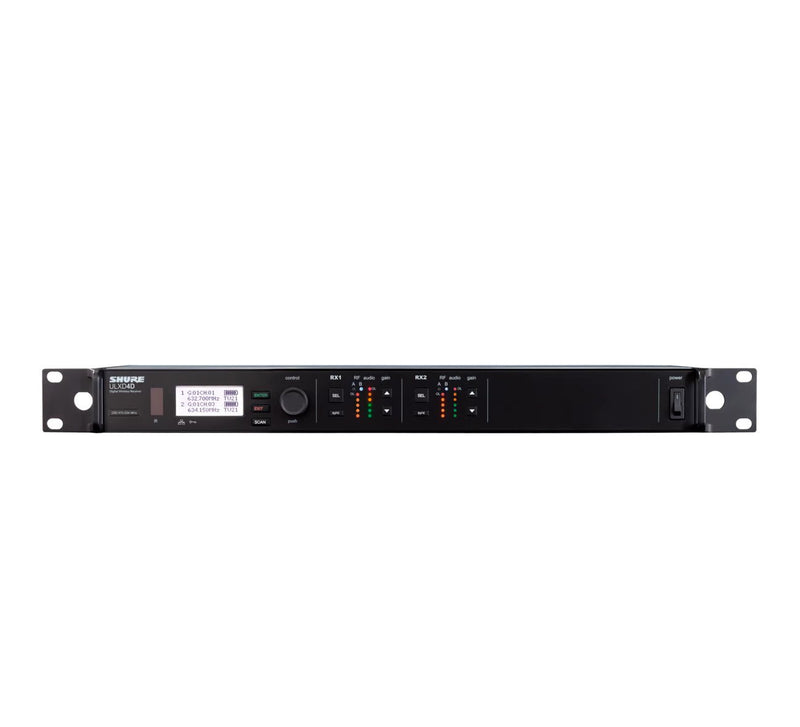 Shure ULXD4D Diversity Dual-Channel Digital Receiver