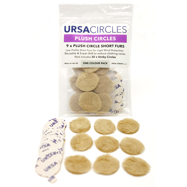 Ursa Straps Plush Circles - Pack of 9