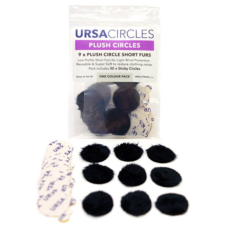 Ursa Straps Plush Circles - Pack of 9