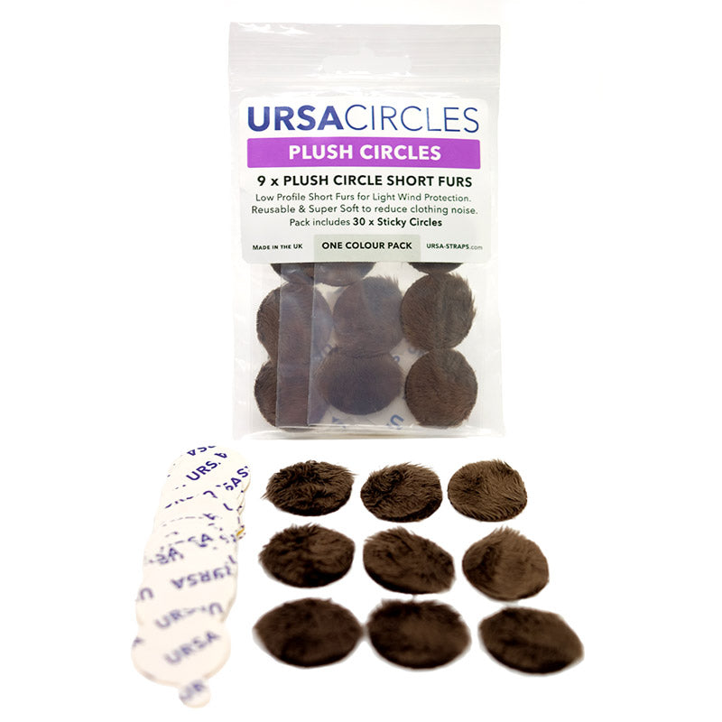 Ursa Straps Plush Circles - Pack of 9