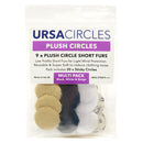 Ursa Straps Plush Circles - Multi-Pack