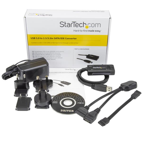 Startech USB3S2SATA3 USB3.0 to SATA/IDE Hard Drive Adaptor