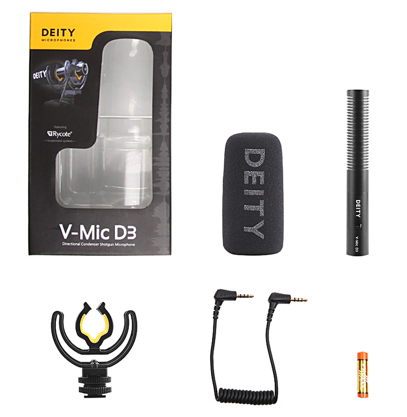 Deity V-MIC D3 On-Camera Microphone