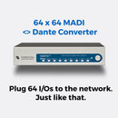 Ferrofish Verto MX 64 x 64 MADI - Dante Converter