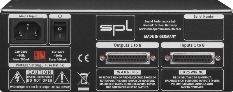 SPL Volume 8 8-Channel Volume Controller