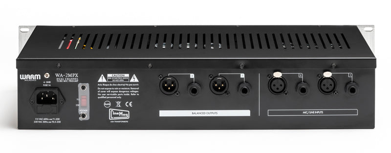 Warm Audio WA-2MPX 2-Channel Tube Mic Preamp
