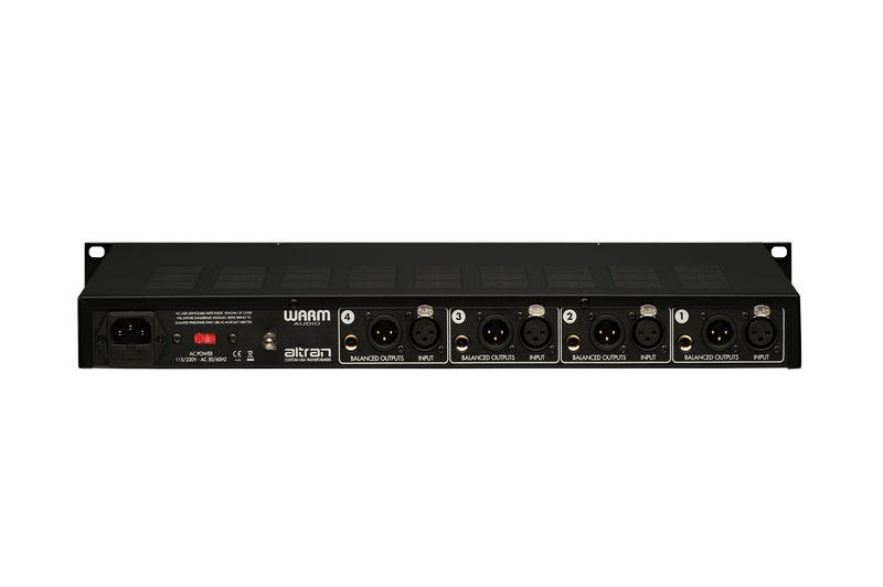 Warm Audio WA-412 4 Channel Mic Pre w/DI