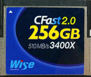 Wise Advanced 256Gb Compact Flash Card