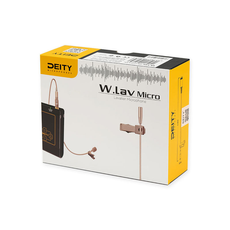 Deity W.Lav Micro Miniature Lavalier Mic (Beige)
