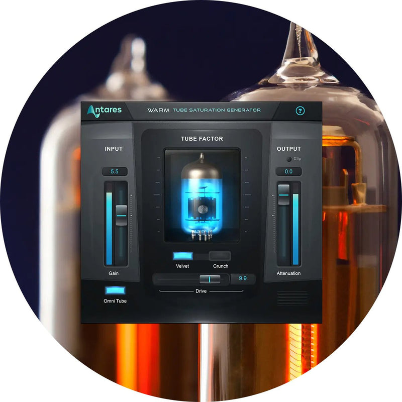 Antares Warm Analog Tube Saturation Emulator Plug-In