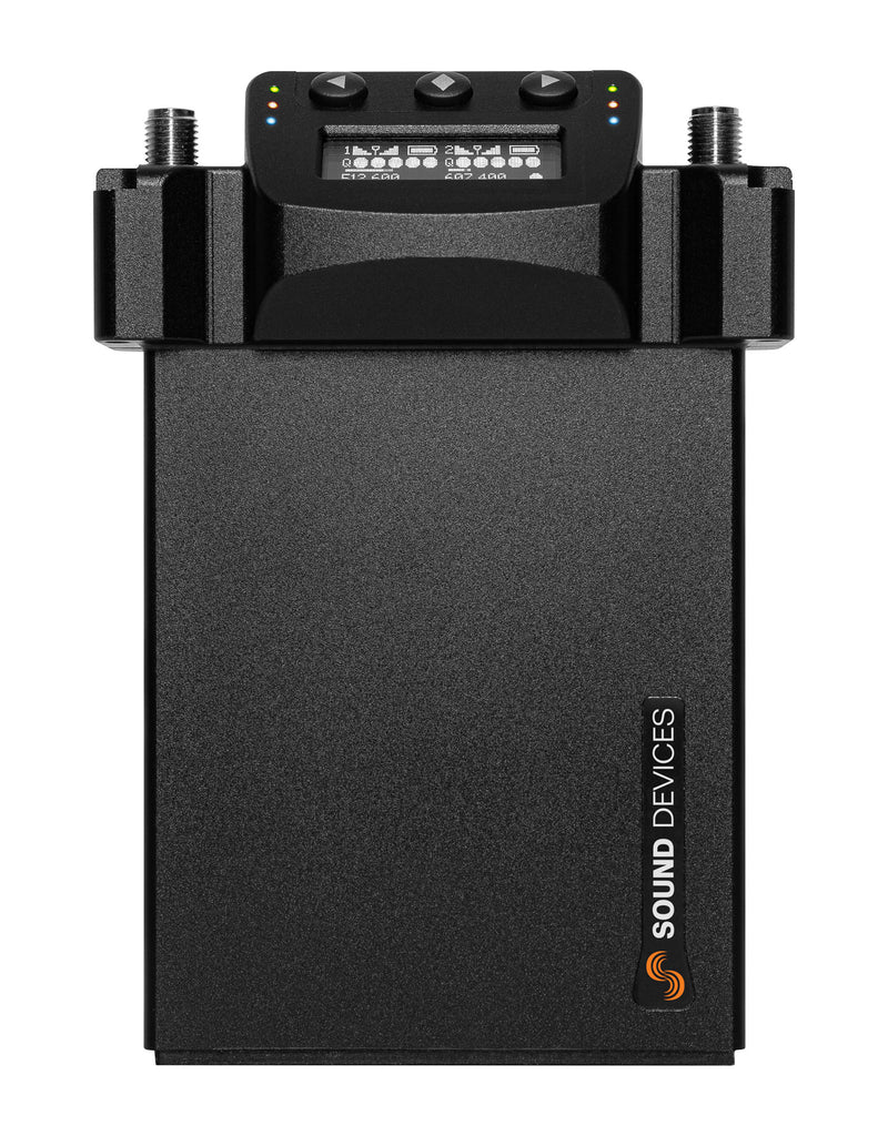 Sound Devices Astral ARX2 2-Channel Slot-in Portable True-Diversity Wireless Receiver with SpectraBand