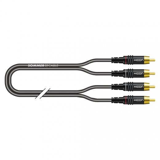 Sommer Cable Dual RCA - Dual RCA Lead