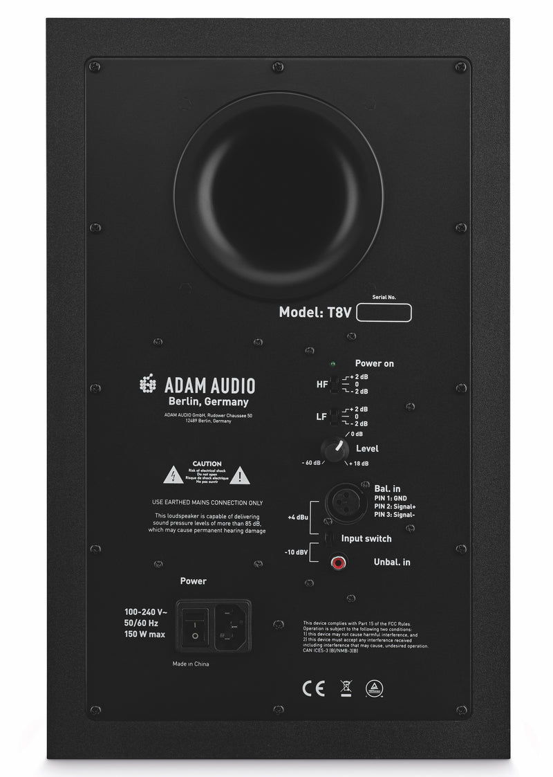 ADAM Audio T8V Active Nearfield Monitor