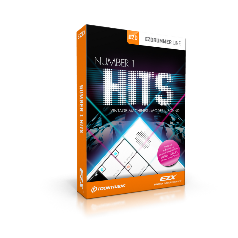 Toontrack Number 1 Hits EZX Expansion Pack