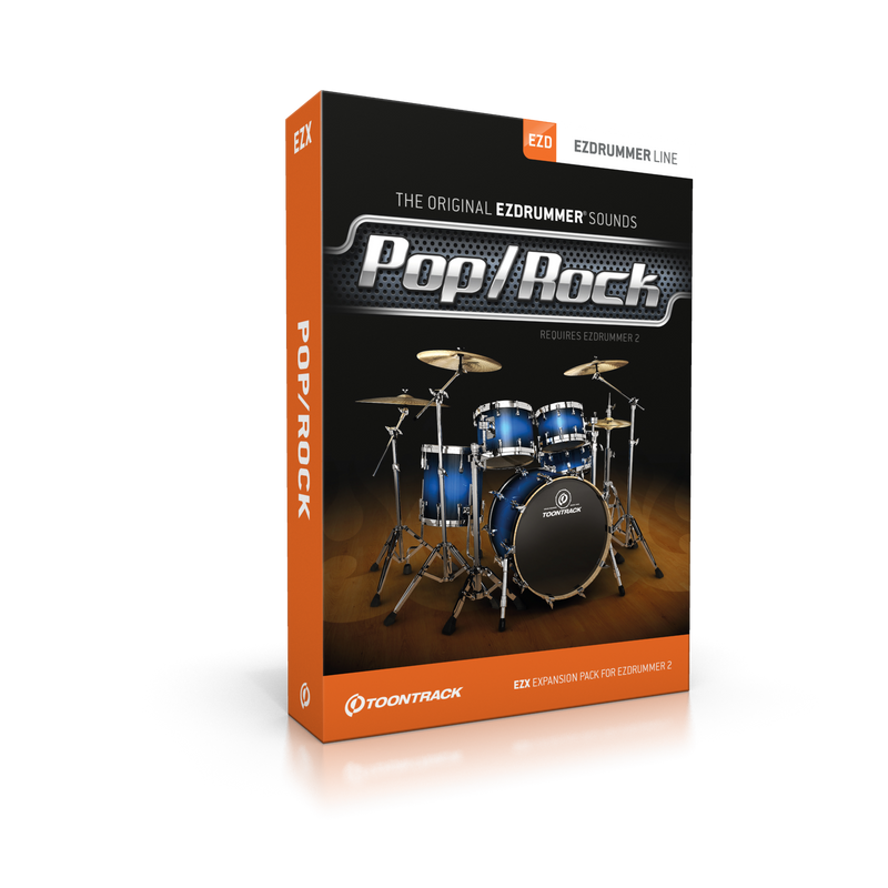 Toontrack Pop/Rock EZX Expansion Pack