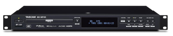 Tascam BD-MP4K Pro 4K/UHD Blu-Ray/Multi-Media Player
