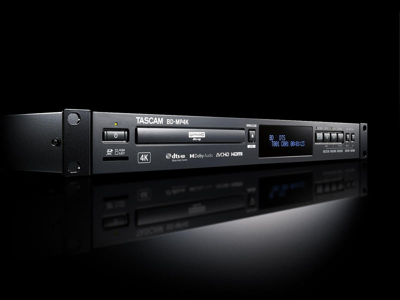 Tascam BD-MP4K Pro 4K/UHD Blu-Ray/Multi-Media Player