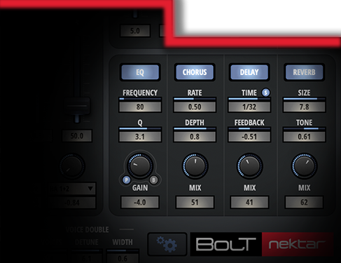 Nektar Bolt Harmonics Synthesizer Virtual Instrument
