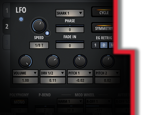 Nektar Bolt Harmonics Synthesizer Virtual Instrument