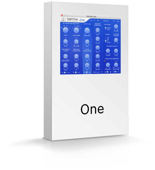 FabFilter One Synthesiser Virtual Instrument