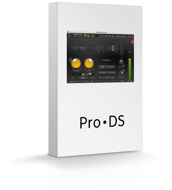 FabFilter Pro-DS De-Esser Plug-In