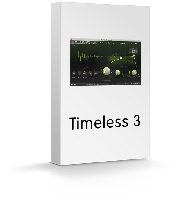 FabFilter Timeless 3 Tape Delay Plug-In