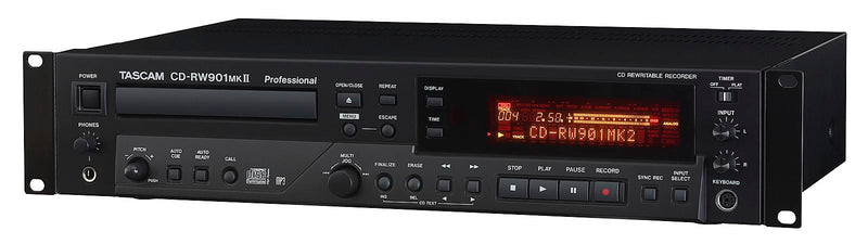 Tascam CD-RW901MKII Professional Audio CD Recorder