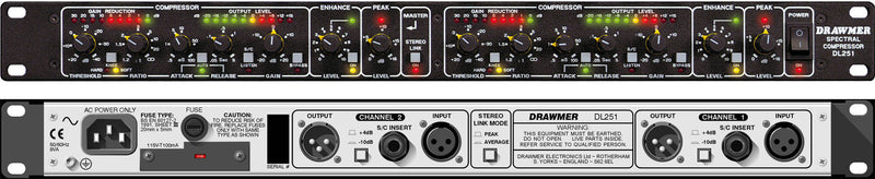 Drawmer DL251 Dual Spectral Compressor