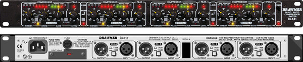 Drawmer DL441 Quad Auto Compressor / Limiter