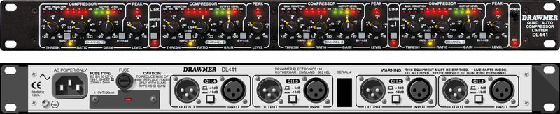 Drawmer DL441 Quad Auto Compressor / Limiter