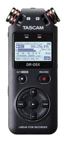Tascam DR-05X Stereo Handheld Audio Recorder & USB Interface