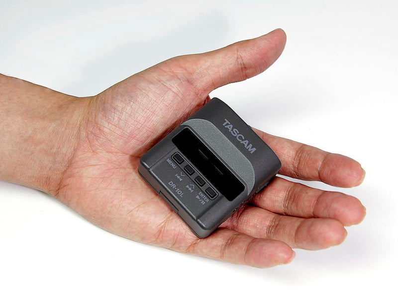 Tascam DR-10L Digital Audio Recorder With Lavalier Mic