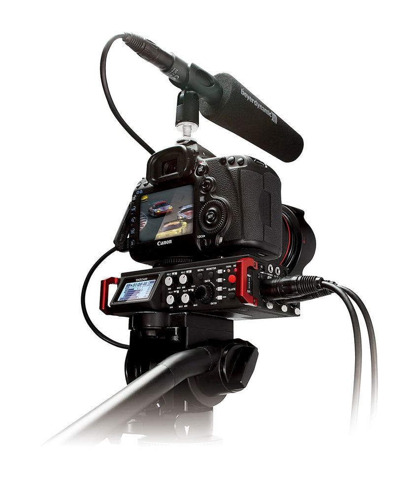 Tascam DR-701D Six-Channel Audio Recorder for DSLR Cameras