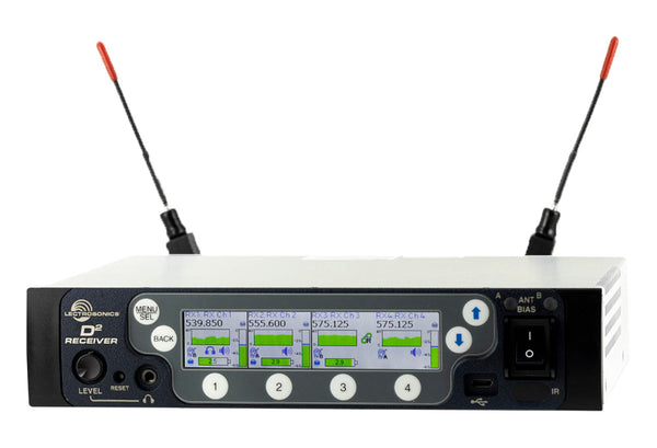 Lectrosonics DSQD 4-Channel Digital Receiver