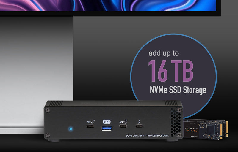Sonnet Echo Dual NVMe Thunderbolt Dock