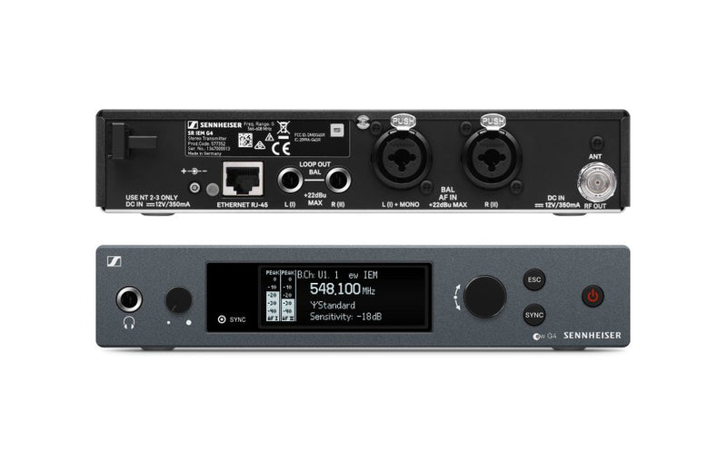 Sennheiser EW IEM-G4-TWIN Wireless In-Ear System