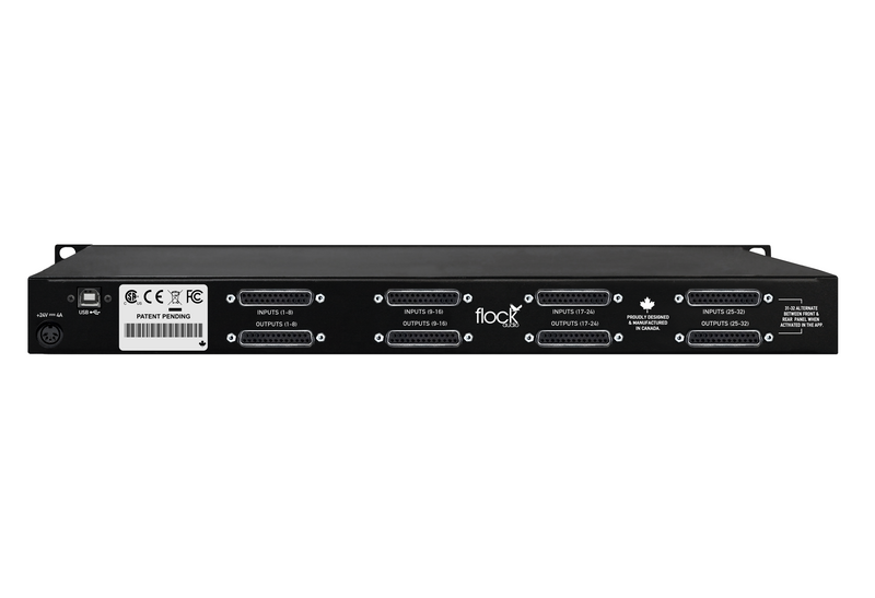 Flock Audio PATCH Digitally Controlled 32x32 Patchbay
