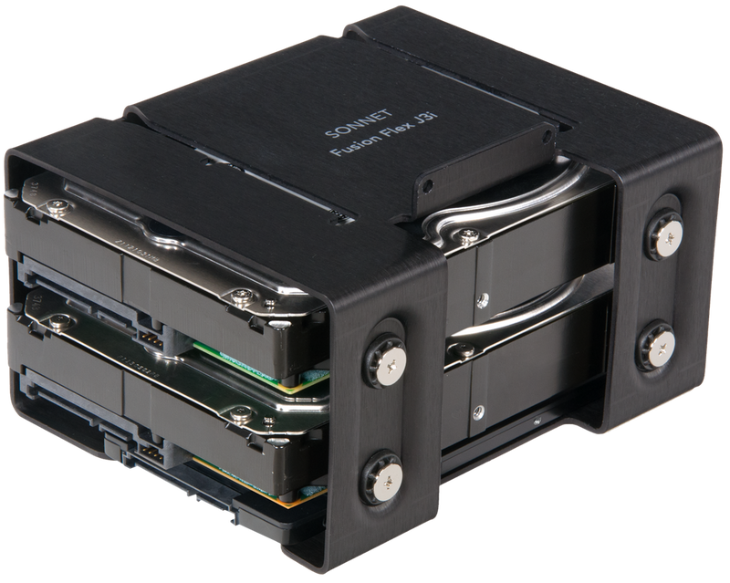 Sonnet Fusion Flex J3I 3-Drive Mounting System for Mac Pro