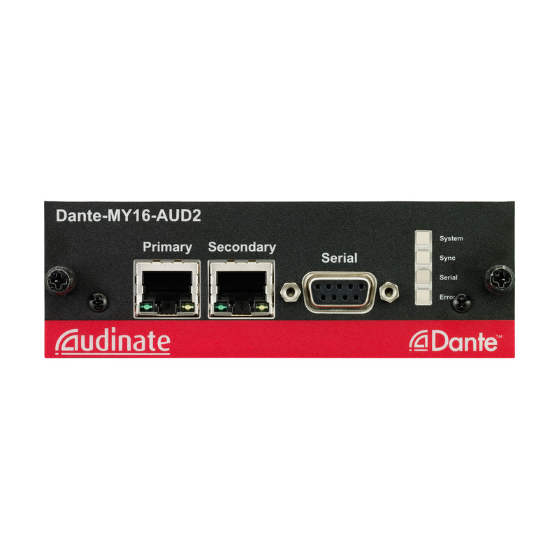 Yamaha DANTE-MY16-AUD2 Dante Interface Card
